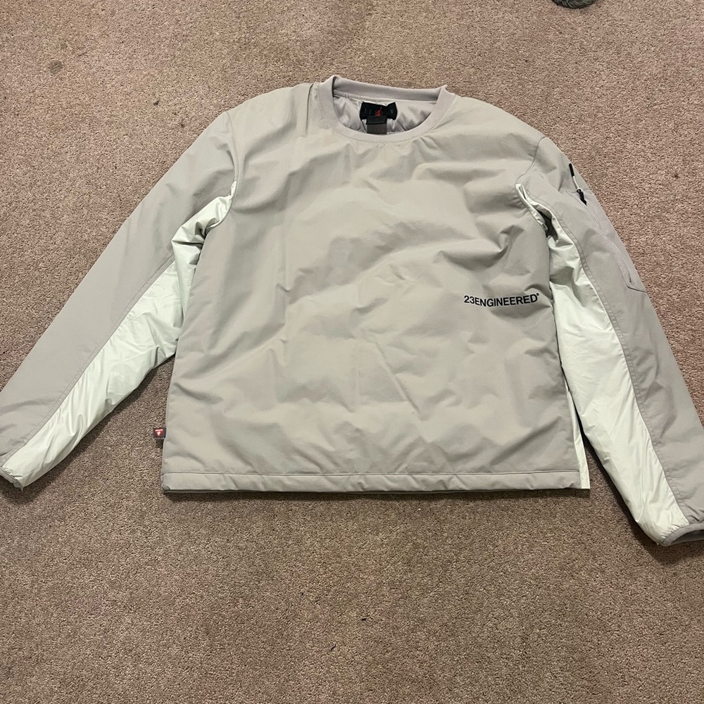 Jordan Light Gray Performance Jacket